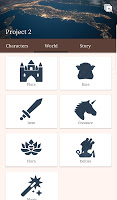 screenshot of Character Story Planner 2 - Wo