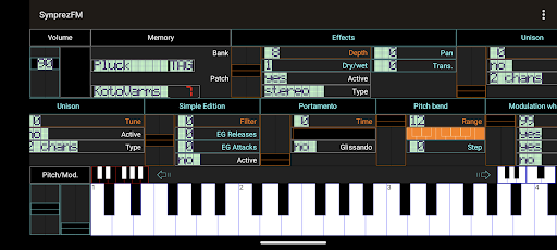 FM Synthesizer [SynprezFM II] Screenshot 3 - AppWisp.com