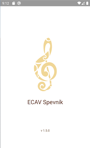 Android application Mládežnícky Spevník ECAV Hybe screenshort