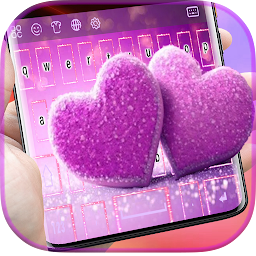 「Glitter Heart Keyboard」のアイコン画像