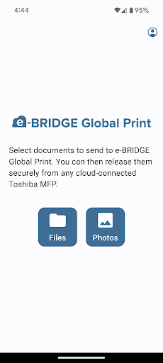 Android application e-BRIDGE Global Print screenshort