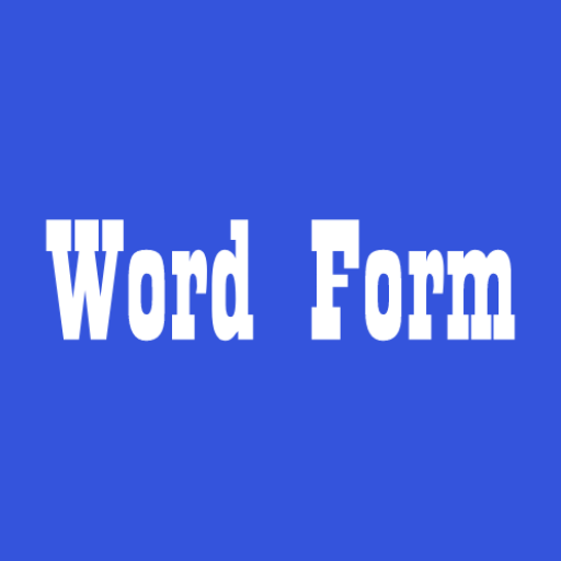 English Word Formation  Icon