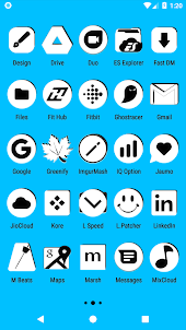 White and Black Icon Pack
