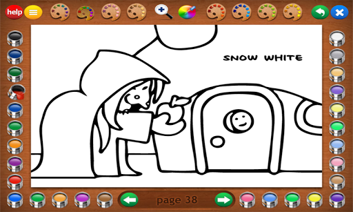 Coloring Book 8: Fairy Tales Screen 3