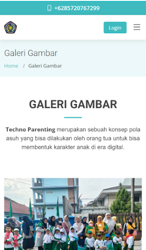 Android application Techno Parenting screenshort