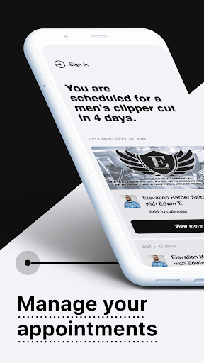 Elevation Barber Salon Screen 2