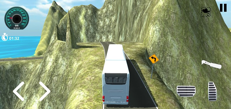 #3. Coach Bus Driving : Bus Simulator (Android) By: YN Games Studio