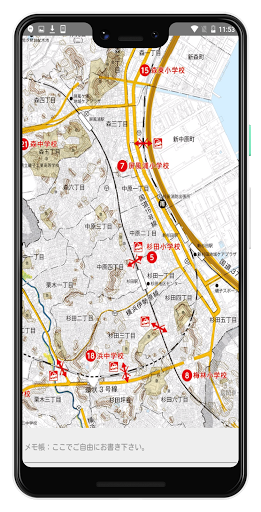 横浜市磯子区ハザードマップ