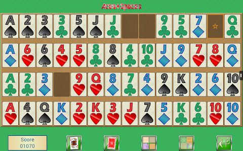 Aces + Spaces, card solitaireのおすすめ画像2