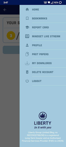 Liberty Learn Screen 3