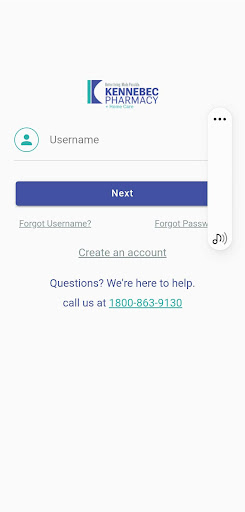 Kennebec Pharmacy Connect Screen 2