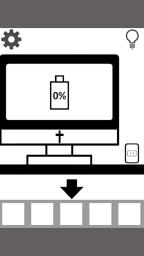 脱出ゲーム　モノクロ部屋からの脱出 Screen 3