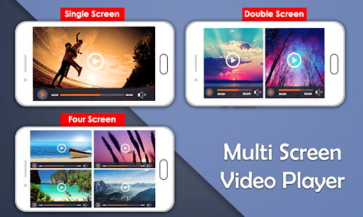 Multi Screen Video Player Captura de tela