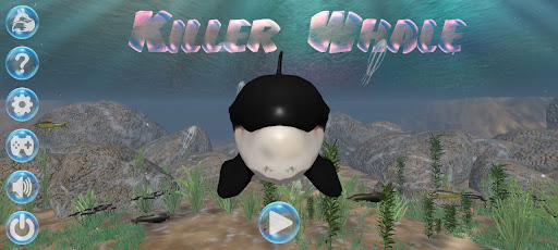 Android application Killer Whale 3D screenshort