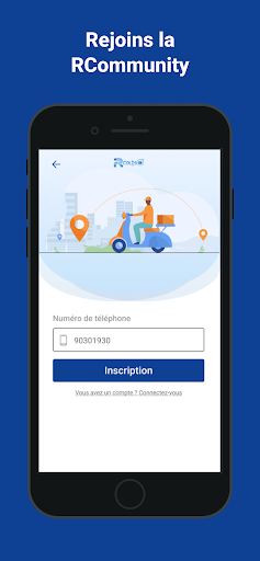Android application RColis - Covoiturage de colis screenshort