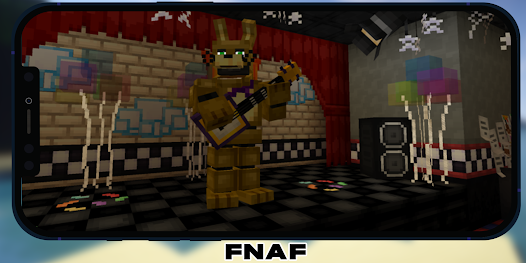 Captura 16 Mods de FNAF para Minecraft android