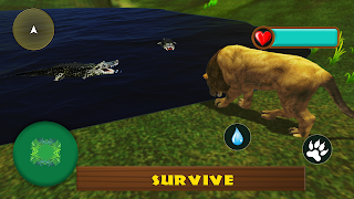 Lion Family Simulator 3d - Screenshot 2