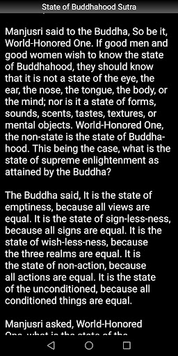 State of Buddhahood Sutra Screen 3