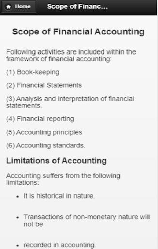 Intro to Accounting Screen 2