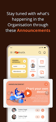 Android application Poornata screenshort