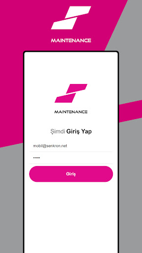 Android application FlyBy Maintenance screenshort