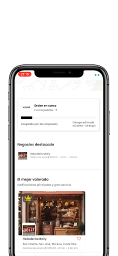 Vanvi Delivery Screen 3