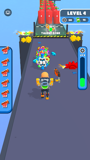 Android application Mecha Attack Rush screenshort