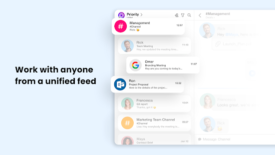 Spike: AI Email & Team Chat Screenshot