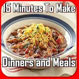 15 Minute Dinners and Meals icon