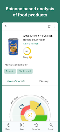 GreenChoice - Food Scanner Screenshot 3 - AppWisp.com