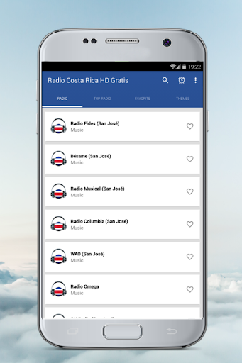 Android application Radio Costa Rica HD Online FM screenshort