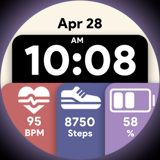Modern Tiles - Watch face Logo