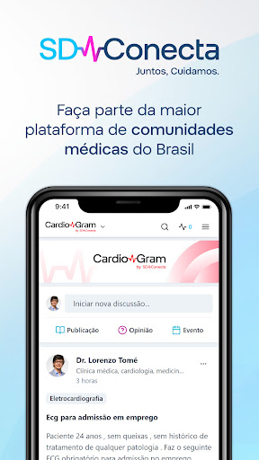 Android application SD Conecta screenshort