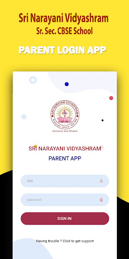 SRI NARAYANI VIDYASHRAM APP Screen 2