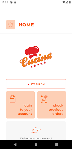 Android application 2 Cucina screenshort