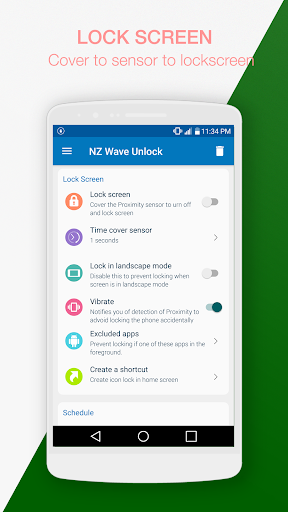 Wave Unlock - Wave to unlock & Screen 3