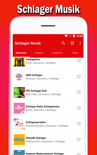 Schlager Musik App Screen 2