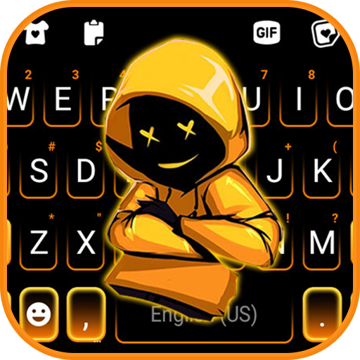 Hoodie Mask Boy Theme logo