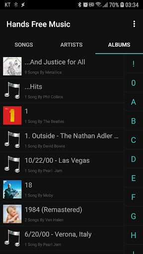 Hands Free Music Screen 3