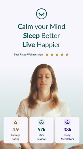 Android application Pura Mente: Sleep & Meditation screenshort