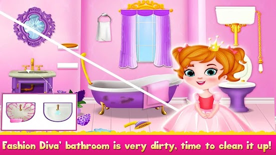 Cleaning games for Kids Girls Screenshot