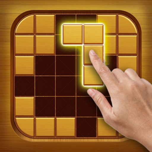Wood Qblock?Woody Puzzle Block Logo