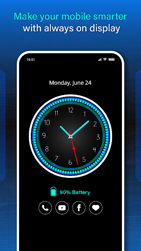 Always On Display Smart Clock Screen 2
