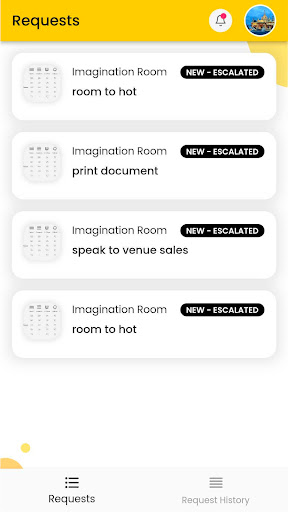 MAV Staff App Screen 3