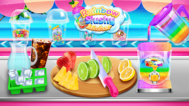 screenshot of Rainbow Frozen Slushy Truck
