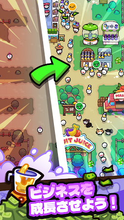 Game screenshot チェンソー・ジュース・キング：放置ショップ apk download