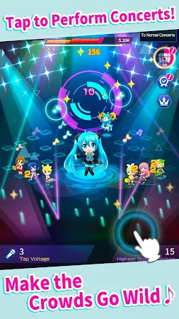 Game screenshot Hatsune Miku - Tap Wonder hack