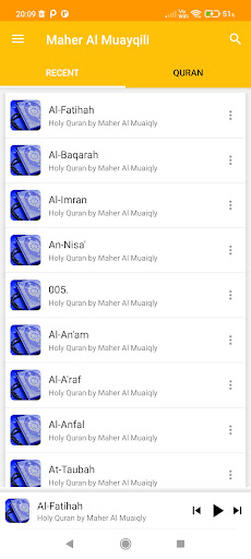 Holy Quran by Maher Al-Muaiqly Screen 3
