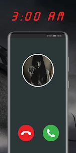 Scary ghost video call