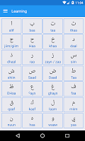 screenshot of Arabic Alphabet, Arabic Letter